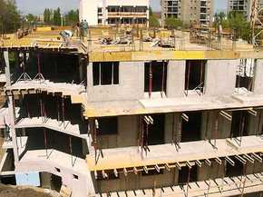 Structural design of an apartment building - Amerikai street No.96-98.